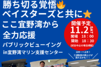 ⭐ 2024 プロ野球日本シリーズ 第6戦(11/2(土)) パブリックビューイング開催について⭐